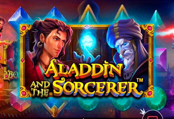 Aladdin and the sorcerer. Слот алладин.